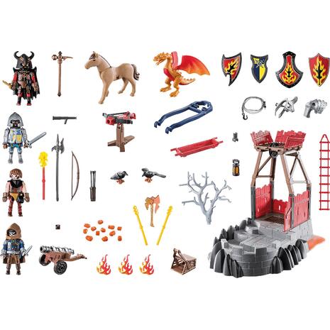 Playmobil Novelmore Knights Burnham Raiders Lava Mine 70390